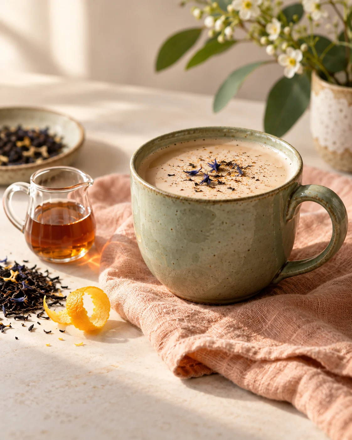 Maple Earl Grey latte