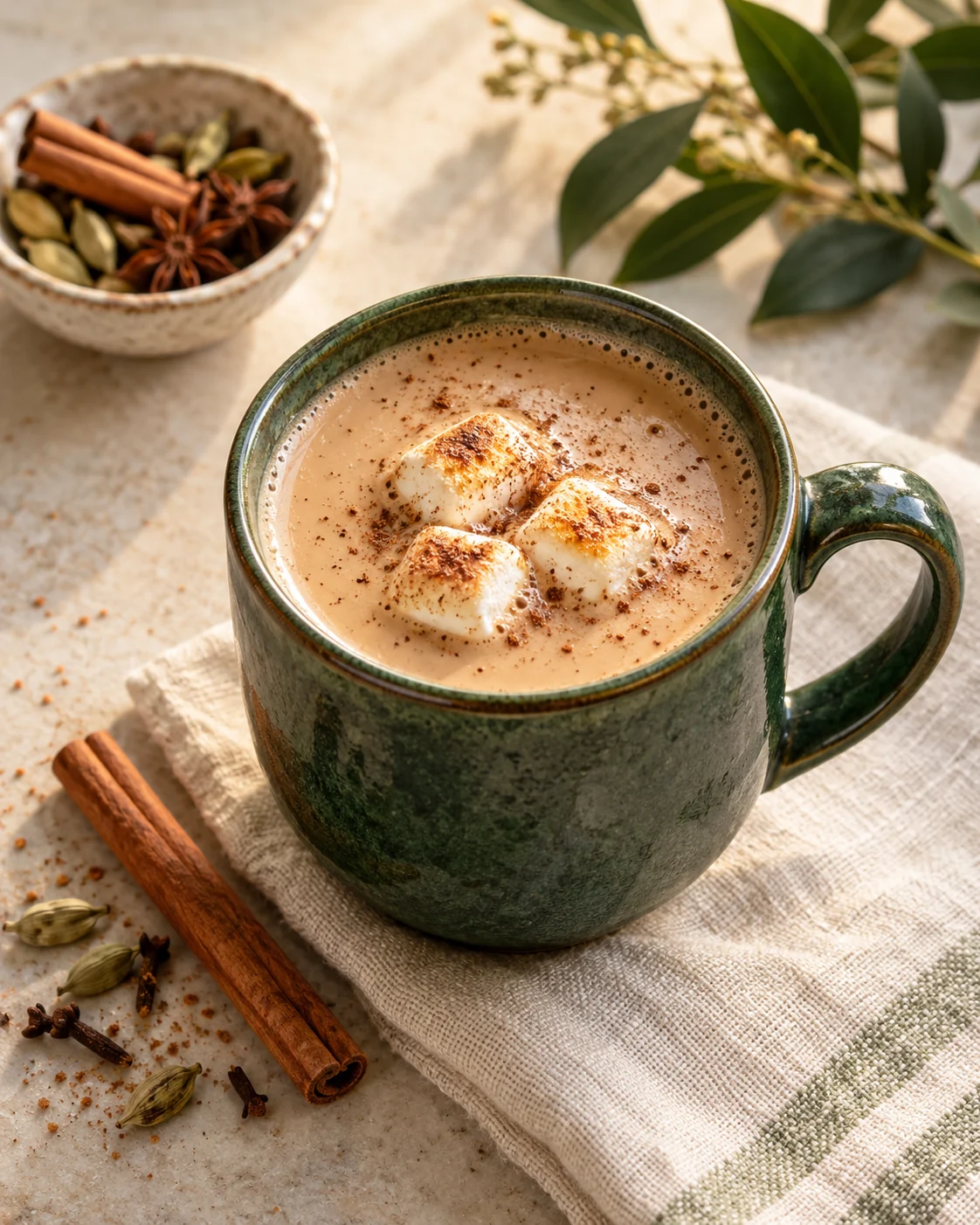 Toasted marshmallow chai